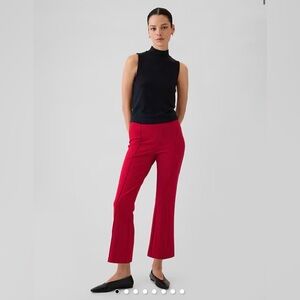 NWT GAP High Rise Double Knit Crop Kick Pants